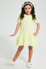 Redtag-Yellow-Jacquard-Knit-Dress-Colour:Yellow,-Filter:Girls-(2-to-8-Yrs),-Girls-Dresses,-New-In,-New-In-GIR,-Non-Sale,-S22B,-Section:Kidswear-Girls-2 to 8 Years