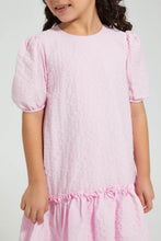 تنزيل الصورة على معرض الصور، Redtag-Pink-Jacquard-Knit-Dress-Colour:Pink,-Filter:Girls-(2-to-8-Yrs),-Girls-Dresses,-New-In,-New-In-GIR,-Non-Sale,-S22B,-Section:Kidswear-Girls-2 to 8 Years
