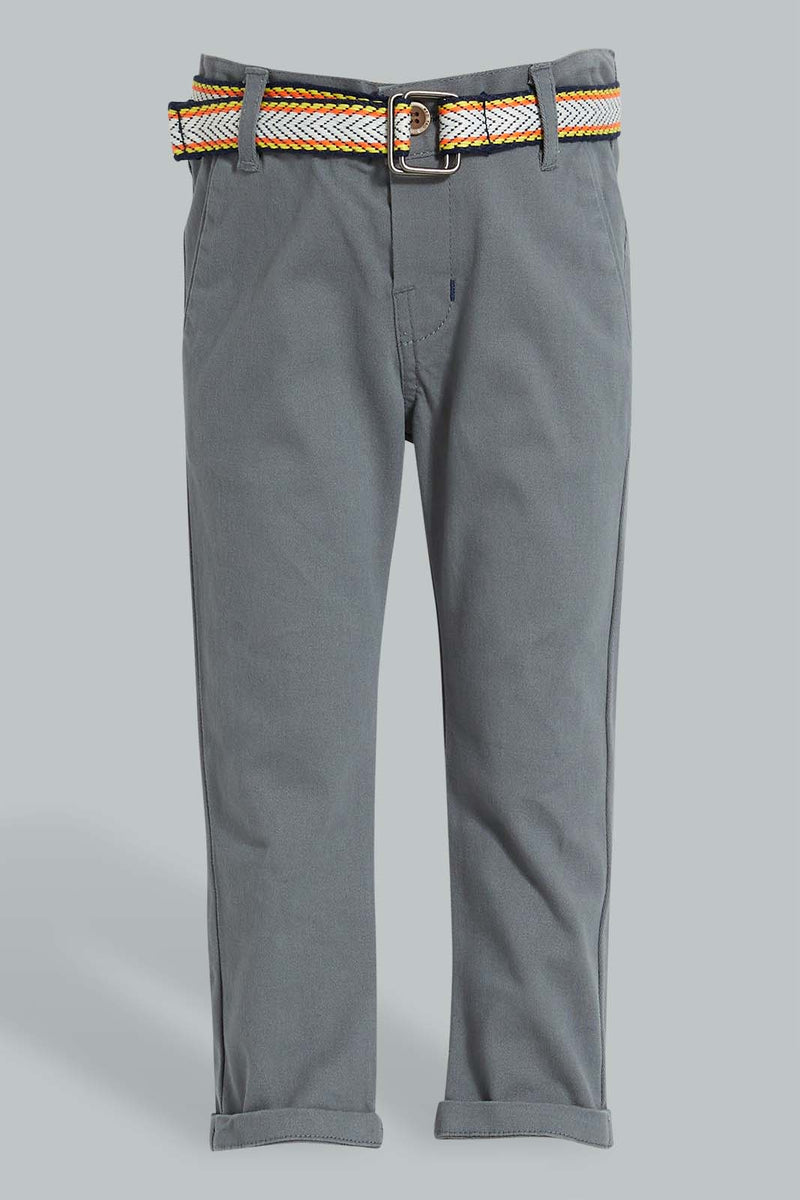 Redtag-Mid-Grey-Belted-Casual-Trouser-Character,-Colour:Grey,-Filter:Infant-Boys-(3-to-24-Mths),-Infant-Boys-Trousers,-New-In,-New-In-INB,-Non-Sale,-S22B,-Section:Kidswear,-TBL-Infant-Boys-3 to 24 Months