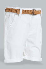 تنزيل الصورة على معرض الصور، Redtag-White-Convass-Belt-Chino-Short-Character,-Colour:White,-Filter:Infant-Boys-(3-to-24-Mths),-Infant-Boys-Shorts,-New-In,-New-In-INB,-Non-Sale,-S22B,-Section:Kidswear,-TBL-Infant-Boys-3 to 24 Months
