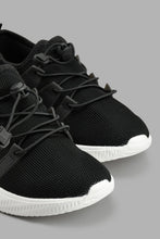 Load image into Gallery viewer, Redtag-Black-Toggle-Sneaker-Chunky-Women&#39;s-
