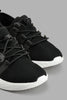 Redtag-Black-Toggle-Sneaker-Chunky-Women's-