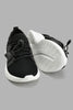 Redtag-Black-Toggle-Sneaker-Chunky-Women's-
