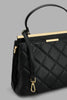 Redtag-Black-Quilted-Day-Bag-Day-Bags-Women-