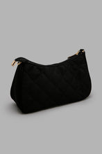 Load image into Gallery viewer, Redtag-Black-Quilted-Cross-Body-Bag-Colour:Black,-Filter:Women&#39;s-Accessories,-New-In,-New-In-Women-ACC,-Non-Sale,-W21B,-Women-Handbags-Women-
