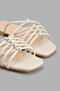 Redtag-Ivory-Strappy-Knot-Mule-Mules-Women's-