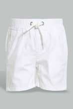 تنزيل الصورة على معرض الصور، Redtag-Aqua-Poplin-Pull-O-Ntrouser-Short-Pull-On-Shorts-Infant-Boys-3 to 24 Months
