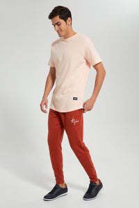 Redtag-Rust-Signature-Jog-Pant-Joggers-Men's-