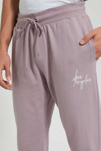 Load image into Gallery viewer, Redtag-Purple-Signature-Jog-Pant-Joggers-Men&#39;s-
