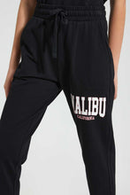 Load image into Gallery viewer, Redtag-Black-Basic-Track-Pant-Joggers-Senior-Girls-9 to 14 Years
