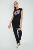 Redtag-Black-Basic-Track-Pant-Joggers-Senior-Girls-9 to 14 Years