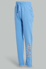 Load image into Gallery viewer, Redtag-Blue-Basic-Track-Pant-Joggers-Senior-Girls-9 to 14 Years
