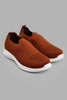 Redtag-Burgundy-Slip-On-Slip-Ons-Boys-3 to 5 Years