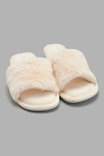 Load image into Gallery viewer, Redtag-Ivory-Slipper-Slippers-Women&#39;s-
