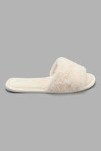 Load image into Gallery viewer, Redtag-Ivory-Slipper-Slippers-Women&#39;s-
