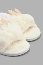 Load image into Gallery viewer, Redtag-White-Bunny-Ears-Slipper-Slippers-Women&#39;s-
