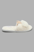 Load image into Gallery viewer, Redtag-White-Bunny-Ears-Slipper-Slippers-Women&#39;s-
