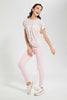 Redtag-White-Ditsy-Print-Extended-Front-Tie-Jacquard-Top-All-Over-Prints-Senior-Girls-9 to 14 Years