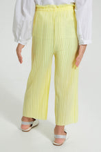 Load image into Gallery viewer, Redtag-Yellow-Pleated-Trouser-Colour:Yellow,-Filter:Girls-(2-to-8-Yrs),-Girls-Trousers,-New-In,-New-In-GIR,-Non-Sale,-S22B,-Section:Kidswear-Girls-2 to 8 Years
