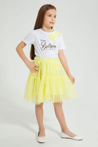 Redtag-Assorted-Mesh-Casual-Set-Colour:Yellow,-Filter:Girls-(2-to-8-Yrs),-Girls-Sets,-New-In,-New-In-GIR,-Non-Sale,-S22B,-Section:Kidswear-Girls-2 to 8 Years