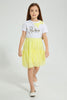 Redtag-Assorted-Mesh-Casual-Set-Colour:Yellow,-Filter:Girls-(2-to-8-Yrs),-Girls-Sets,-New-In,-New-In-GIR,-Non-Sale,-S22B,-Section:Kidswear-Girls-2 to 8 Years