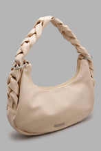 Load image into Gallery viewer, Redtag-Beige-Braided-Day-Bag-Day-Bags-Women-
