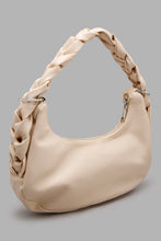 Load image into Gallery viewer, Redtag-Beige-Braided-Day-Bag-Day-Bags-Women-
