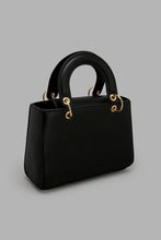 Load image into Gallery viewer, Redtag-Black-Day-Bag-Day-Bags-Women-
