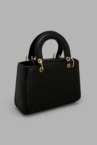 Redtag-Black-Day-Bag-Day-Bags-Women-