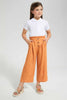 Redtag-White-Drop-Needle-Polo-Tee-Category:T-Shirts,-Colour:White,-Filter:Girls-(2-to-8-Yrs),-GIR-T-Shirts,-New-In,-New-In-GIR-APL,-Non-Sale,-S22B,-Section:Kidswear,-TBL-Girls-