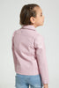 Redtag-Pink-Pu-Biker-Jacket-Jackets-Girls-2 to 8 Years