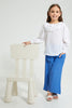 Redtag-Blue-Crinkled-Trouser-Colour:Blue,-Filter:Girls-(2-to-8-Yrs),-Girls-Trousers,-New-In,-New-In-GIR,-Non-Sale,-S22B,-Section:Kidswear-Girls-2 to 8 Years