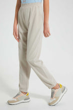 Load image into Gallery viewer, Redtag-Beige-Paperbag-Waist-Jog-Pant-Cargo-Pants-Senior-Girls-9 to 14 Years
