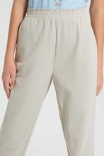 Load image into Gallery viewer, Redtag-Beige-Paperbag-Waist-Jog-Pant-Cargo-Pants-Senior-Girls-9 to 14 Years
