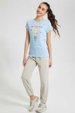 Load image into Gallery viewer, Redtag-Beige-Paperbag-Waist-Jog-Pant-Cargo-Pants-Senior-Girls-9 to 14 Years
