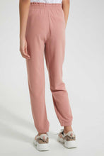 Load image into Gallery viewer, Redtag-Pink-Paperbag-Waist-Jog-Pant-Cargo-Pants-Senior-Girls-9 to 14 Years
