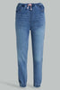 Redtag-Lt-Wash-Knitted-Jogger-Jeggings-Senior-Girls-9 to 14 Years