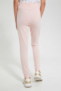 Redtag-Pink-Basic-Legging-Leggings-Senior-Girls-9 to 14 Years