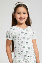 تنزيل الصورة على معرض الصور، Redtag-Lilac-Aop-Casual-Set-Sets-Girls-2 to 8 Years
