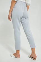 Load image into Gallery viewer, Redtag-Grey-Paperbag-Waist-Trouser-Trousers-Women&#39;s-
