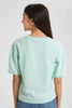 Redtag-Mint-Extended-Sleeve-Top-Cropped-Tops-Senior-Girls-9 to 14 Years