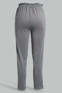 Redtag-Grey-Jogger-Cargo-Pants-Senior-Girls-9 to 14 Years