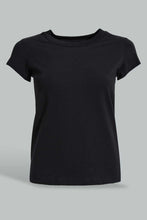 Load image into Gallery viewer, Redtag-White/Black-2Pcs-Pack-Top-Tops-Senior-Girls-9 to 14 Years

