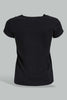 Redtag-White/Black-2Pcs-Pack-Top-Tops-Senior-Girls-9 to 14 Years