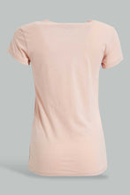 Load image into Gallery viewer, Redtag-Pink/White-2Pcs-Pack-Top-Tops-Senior-Girls-9 to 14 Years
