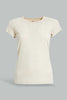 Redtag-Lt-Blue/Beige-2Pcs-Pack-Top-Tops-Senior-Girls-9 to 14 Years