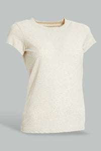 Redtag-Lt-Blue/Beige-2Pcs-Pack-Top-Tops-Senior-Girls-9 to 14 Years