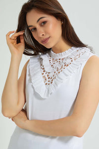 Redtag-White-Lace-Yoke-Detail-Top-Blouses-Women's-