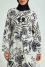 Load image into Gallery viewer, Redtag-White-Aztec-PrinT-Shirt-Dress-Dresses-Women&#39;s-
