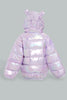 Redtag-Lilac-Heavy-Padded-Solid-Puffer-Jacket-Jackets-Infant-Girls-3 to 24 Months